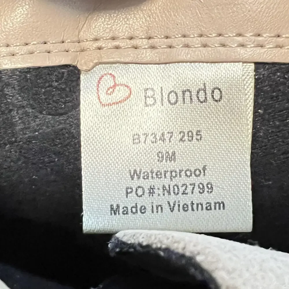 Blondo boots womens